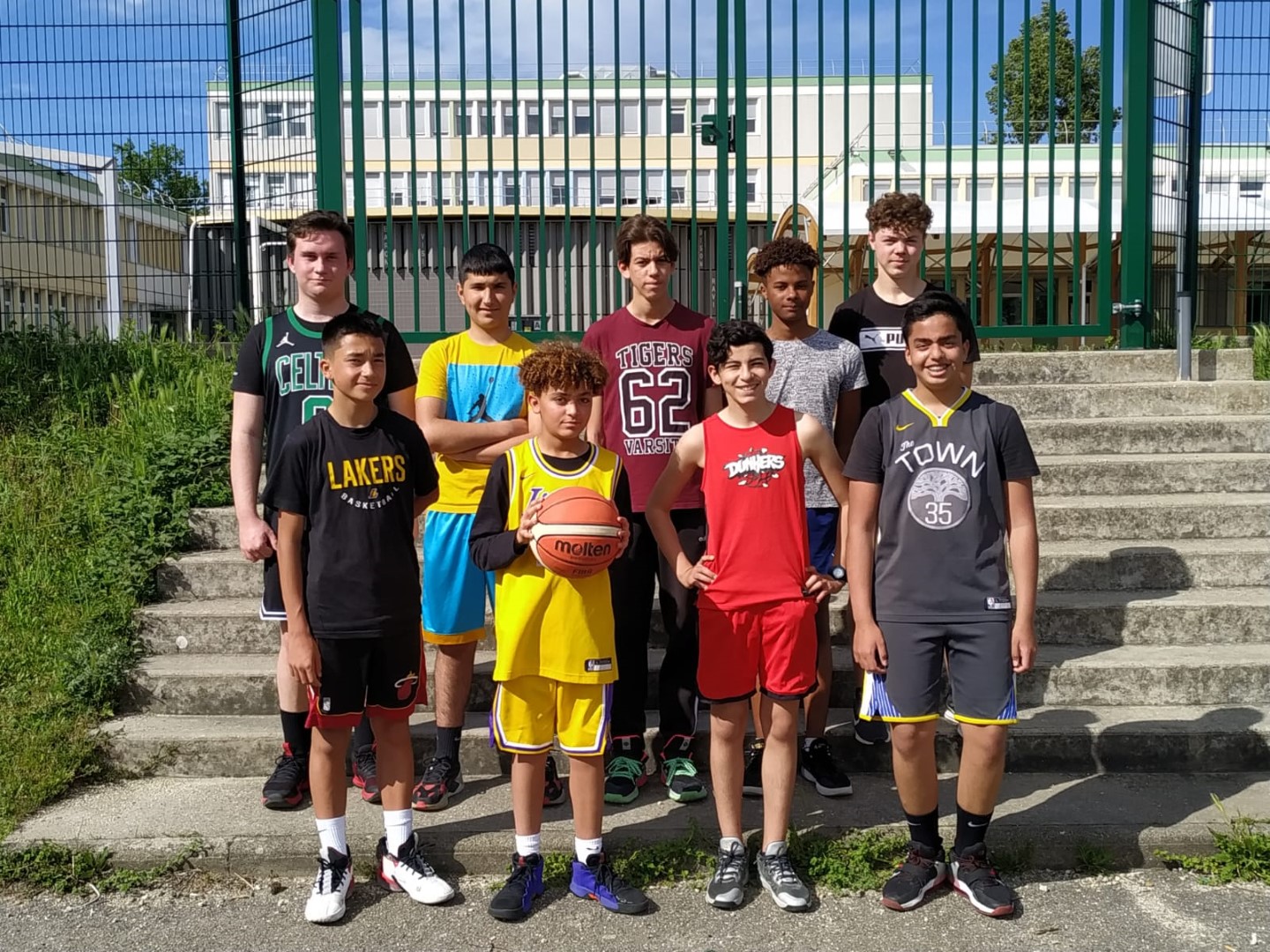 Match de basketball à Saint Priest